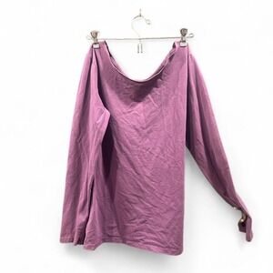 Vintage purple long sleeve layering tee by Matilda Jane size L (L7) 17" ptp